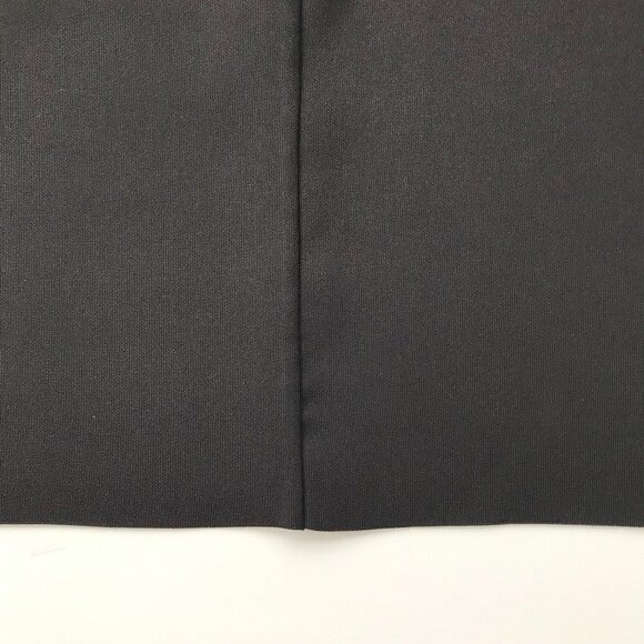 VINCE LBD black dress, sleeveless, front zip asymmetrical drape, cut seam EUC, 6 - Picture 10 of 16